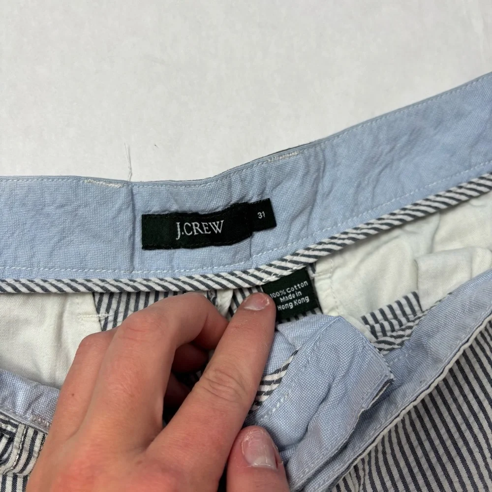 J. Crew striped men’s shorts